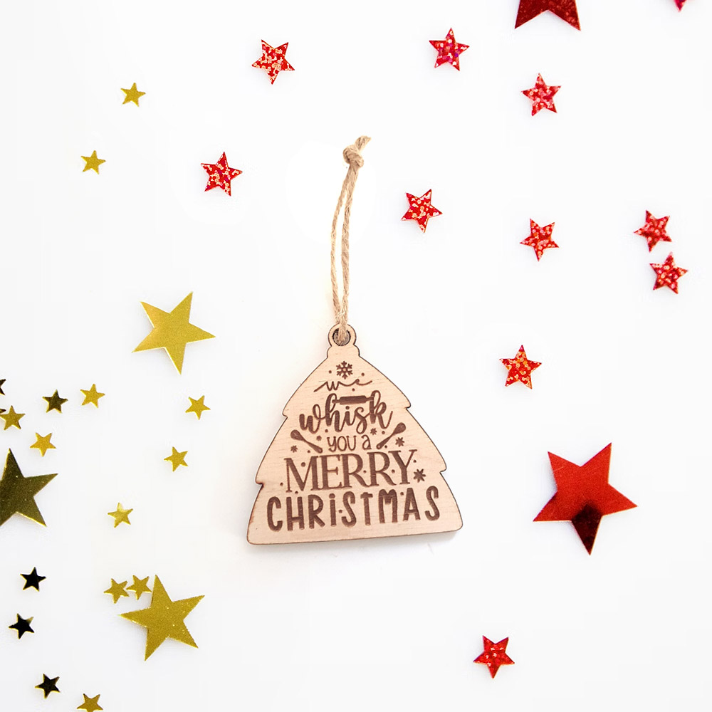 Whisk You a Merry Christmas Bauble